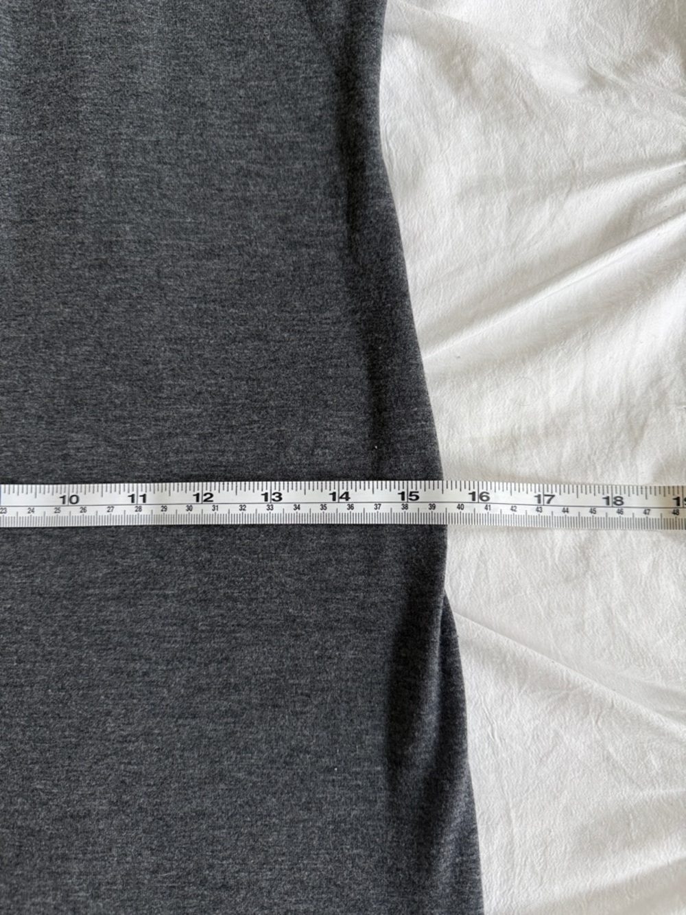 Express Charcoal Gray Maxi Dress with Black Beaded Yoke - Picture 7 of 7